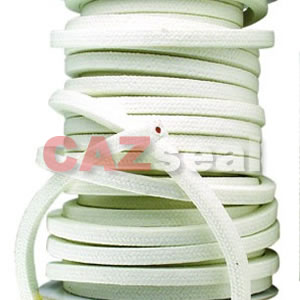 White Aramid Fiber Packing with rubber core