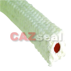 White Aramid Fiber Packing with rubber core