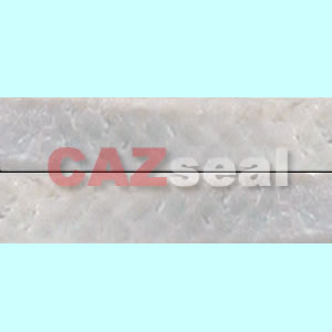 Glass fiber packing with PTFE impregnation